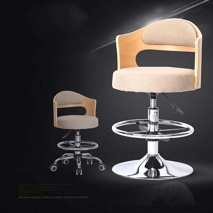 ChairsGaming Chairs for Adults Home Office Chair Firm Durable Dining Chairs Height Adjustable Bar Chairs in Synthetic Leather/#5