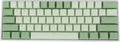 ASHATA 60% Mechanical Keyboard Wired Gaming Keyboard with Red Switch Compact Mechanical Keyboard 61 Keys RGB Hot Swappable USB Wired for Gaming Laptop PC