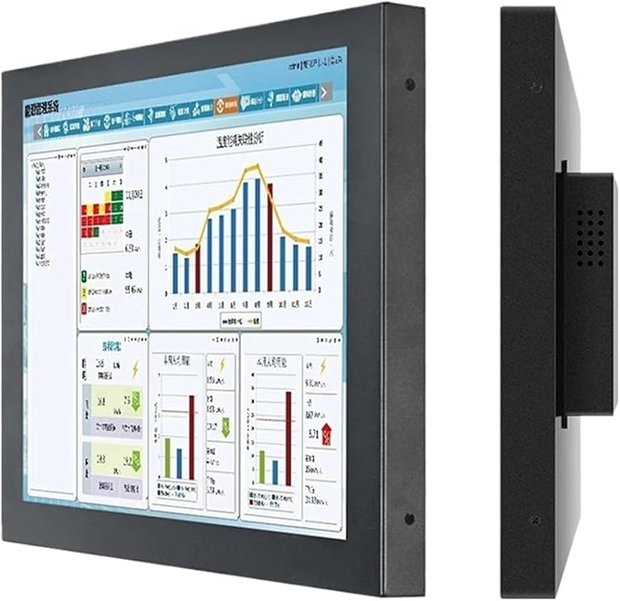 1pc 15.6 Inch Monitor for Tablet Display Desktop Screen VGA DVI HDMI-Interface 1366 * 768 Not Touch Screen(DVI VGA)