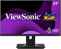 ViewSonic VG2448A 24 Inch IPS 1080p Ergonomic Monitor with Ultra-Thin Bezels HDMI DisplayPort USB VGA and 40 Degree Tilt for Home and Office