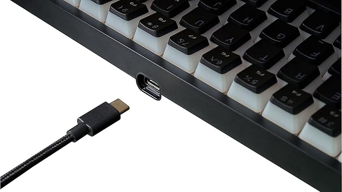 G.SKILL KM250 RGB 65% (67-Key) Mechanical Keyboard PBT Dual Injection Keycap (Black)
