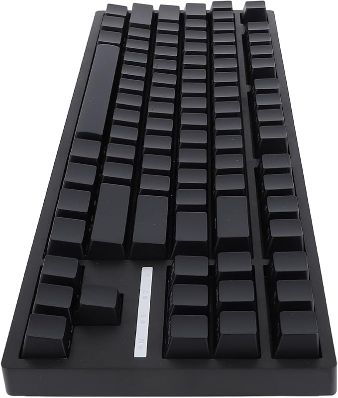 Yoidesu 87 Key Mechanical Keyboard Red Switch RGB Backlit 3 Modes Bluetooth Type C Wired Gaming Keyboard Compact and Lightweight