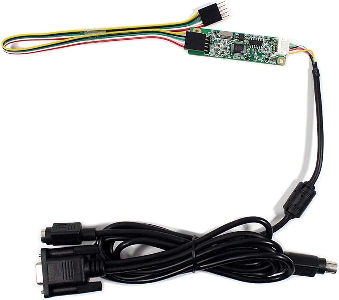VSDISPLAY Resistive LCD Touch Panel Controller Resistive Touch Screen Driver (5-Wire RS232 kit)