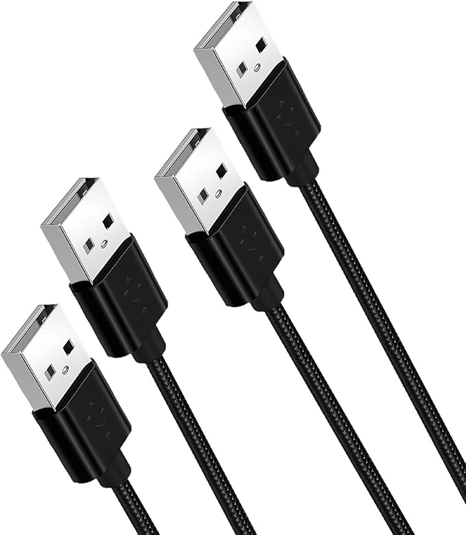 AICHESON Gaming Laptop Cooling Pad and 2 USB A to A Cable Set
