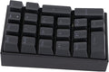 YOUTHINK Wired Gaming Keyboard Backlit Mechanical Keyboard 21 Keys LED for Computer Users ABS Black (Blue Switch)