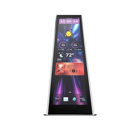 Hyte Y70 Touch Infinite Display Upgrade Screen Kit for PC Case - 14.9 IPS Display - 2.5K Resolution - 60Hz - 10-Point Touch - Pitch Black