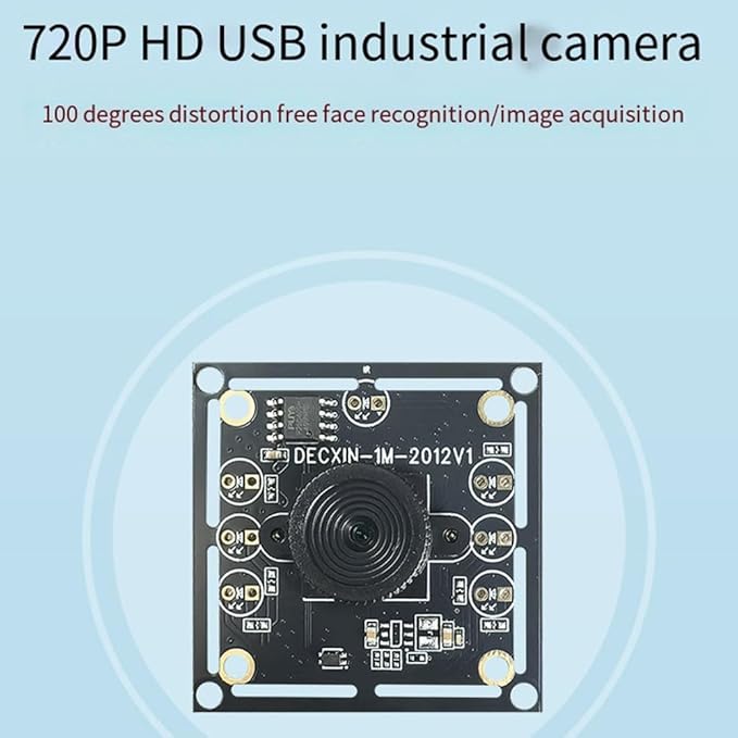 New 5Pcs 100 Degree Camera Module 1MP OV9732 1280x720 USB Free Driver Manual Focus with 2 Meter Cable for WinXP/7/8/10