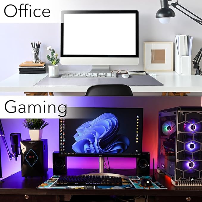 Batman Comic Pattern Large Gaming Mouse Pad Desk Mat with Stitched Edges Non-Slip Base for Gamer Home and Office 31.5 x 15.7