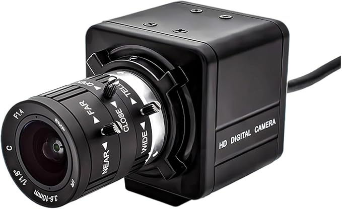 4K IP Camera 8MP 25FPS CMOS IMX415 POE48V CS Mount 3 10mm 5 50mm Varifocal Zoom Lens Industrial Webcam