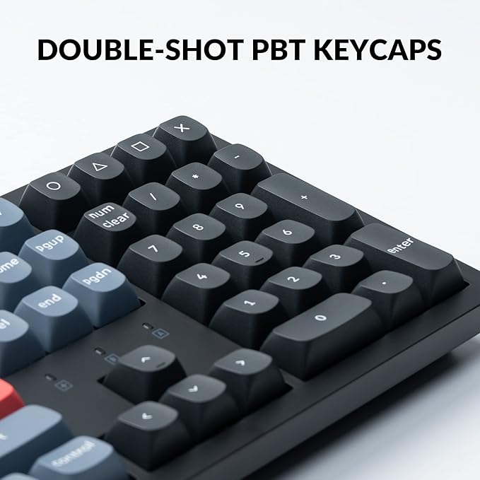 Keychron K10 Pro Wireless Custom Mechanical Keyboard Full-Size QMK/VIA Programmable Bluetooth/Wired White Backlight with Hot-swappable Keychron Super Brown Switch Compatible with Mac Windows Linux