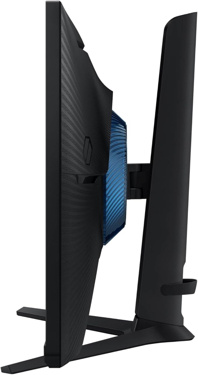 Samsung 24-Inch Odyssey G3 (G30D) Series FHD Gaming Monitor 1ms 180Hz AMD FreeSync Adjustable Stand Black Equalizer Virtual Aim Point Eye Saver Mode Flicker-Free LS24DG302ENXZA