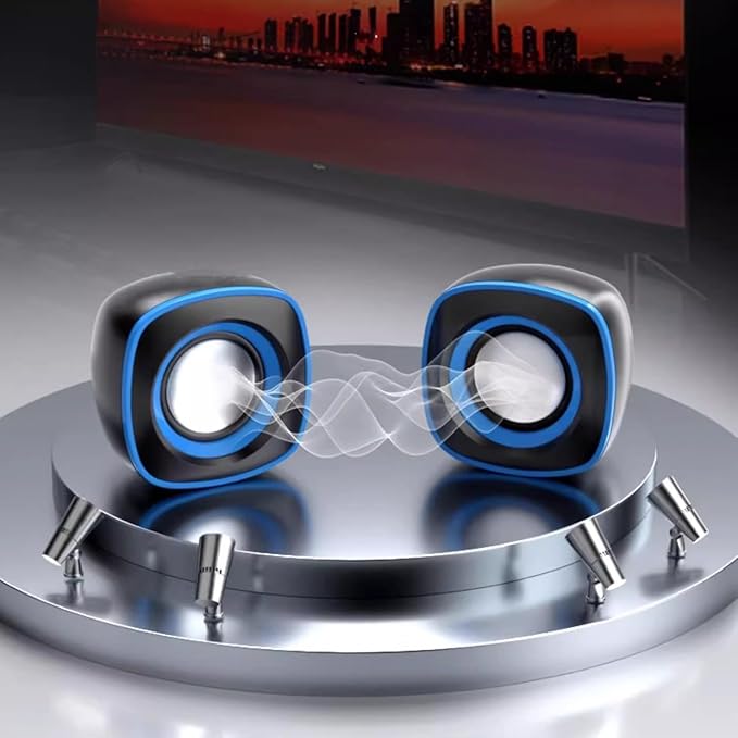 Computer Audio Desktop Home Wired Speaker Portable Small Subwoofer
