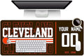 ANTKING Cleveland Mouse Pad Custom Name and Number Desk Pad for Men Women Youth Gifts