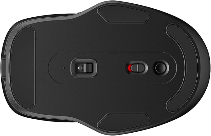 HP 515 Ultra-Fast Rechargeable Wireless Mouse (9C2F7AA) - Multi Surface - Wireless - 32.81 ft - Radio Frequency - 2.40 GHz - Rechargeable - Black - USB Type A - 4000 dpi - Scroll Wheel - 5 Button(s) -
