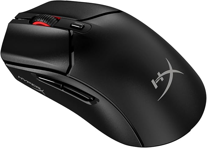HyperX Pulsefire Haste 2 Core Wireless – Gaming Mouse for PC Long Battery Life Lightweight Custom Core Sensor Dual Wireless Connectivity Black (Renewed)