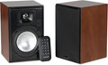 Vanatoo Cherry Transparent One Encore Plus Near Field Studio Monitor Speakers Pair for TV PC Gaming. Powered Speakers for Desktop and Room. AUX USB Bluetooth Toslink Optical Coax Remote.