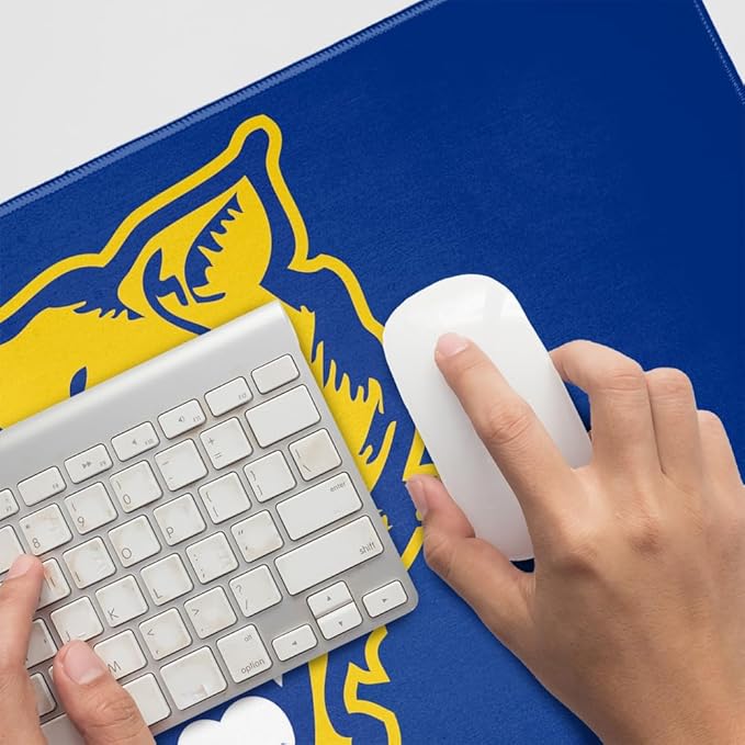 Fort Valley State University Primary Logo Large Gaming Mouse Pad Desk Mat with Stitched Edges Non-Slip Base for Gamer Home and Office 31.5 x 15.7