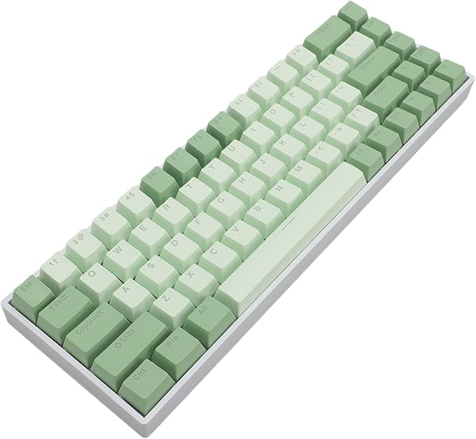 Gaming Mechanical Keyboard Blue Switch Hot Swappable Type C Wired/BT / 2.4G Cordless Keyboard with RGB Dynamic Backlight for for Android for iOS
