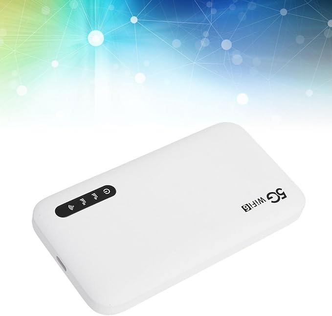 5G Mobile Hotspot Portable Hotspot Pocket 6 Mobile Hotspot Router with SIM Card Slot 16 Connected Devices Hotspot Device for Travel Camping