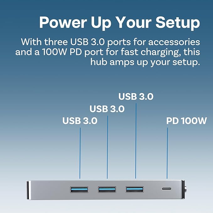 MMOBIEL USB-C Hub to Dual HDMI &amp DisplayPort 4K@60Hz 100W Power Delivery 3X USB 3.0 ETH 1000Mbps– 8-in-1 USB Hub Docking Station – USB-C Adapter Quadruple Display Multiport for Laptop Tablet e