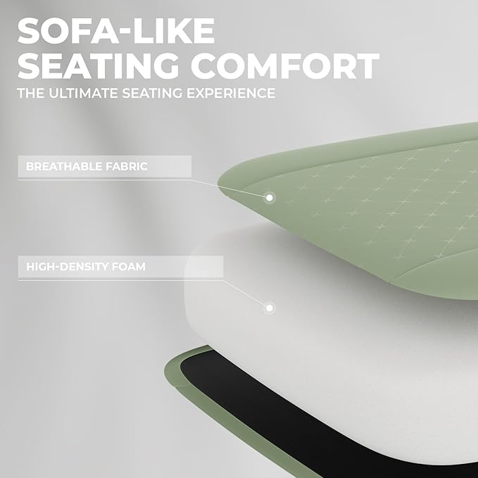 Gaming Chair with MassageErgonomic PC Gaming Chair Computer Chairs with Footrest Comfortable Headrest and Lumbar Support High Back GREENWHITE