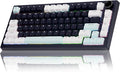 Gurjot Wireless Mechanical Keyboard with KnobTri-Mode BT5.0/2.4GHz/USB-C Hot Swappable Mechanical KeyboardPre-lubed Linear Switches8000mAH Battery RGB Backlit Computer Gaming Keyboards