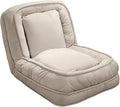 ELEFOCUS Adjustable Bean Bag ChairMulti-Function Folding Tufted Soft with Filler Couch Bed Chaise Lounge Indoor(C)