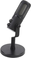 Zunate Dynamic Microphone XLR USB Interface Cardioid Pickup Pattern RGB Microphone for Vocal Voice Over Streaming Studio Metal Mic with Mute Headphone Jack for Gaming