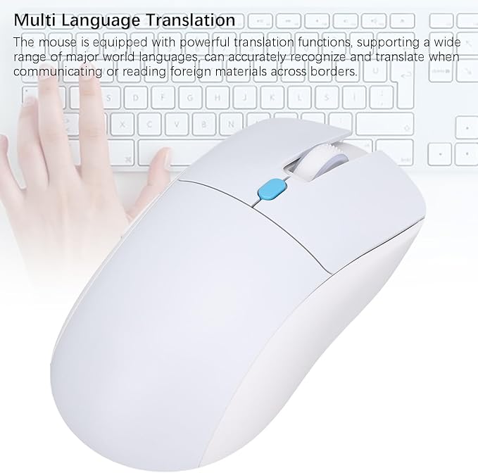 AI Mouse Bluetooth Wireless Mouse with Voice Input Search Voice and Word Translation AI Drawing Writing Rechargeable Smart for Computer Laptop