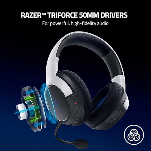 Razer Legendary Duo Bundle for PlayStation 5: Kaira Wireless Headset and Quick Charging Stand for PS5 - (Controller Sold Separately)