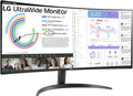 LG 34 Inches 21:9 Curved Ultra Wide Monitor WQHD(3440 x 1440 Pixels) sRGB 99%(Typ) HDR 10 Dual Controller PBP Flicker Safe Smart Energy Saving HDMI DP Head Phone OutTilt Black 34WR50QC