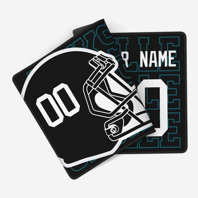 ANTKING Jacksonville Mouse Pad for Men Women Youth Gifts Custom Name and Number Desk Pad