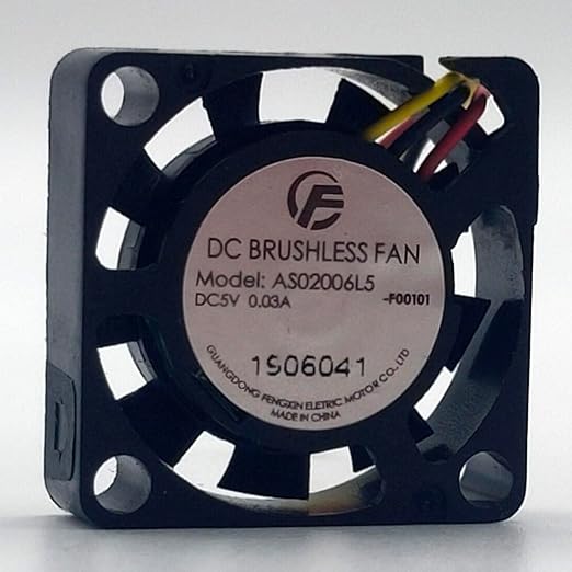 for AS02006L5 5V 0.03A Hydraulic Speed Measuring Fan for 2006 Notebook - Compact 20x20x6mm Design
