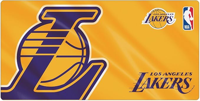 Head Case Designs Officially Licensed NBA Horizontal Banner Los Angeles Lakers 23.62 x 11.81 x 0.12 inches (600 x 300 mm) - L Gaming Office Desk PC Keyboard Mouse Mat Pad