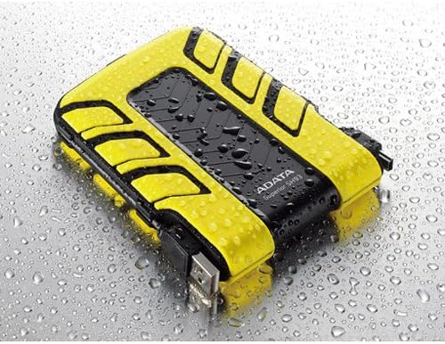 ASH93-1TU-CYL Superior SH93 1 TB 2.5 External Hard Drive - 1 Pack - Box - Yellow