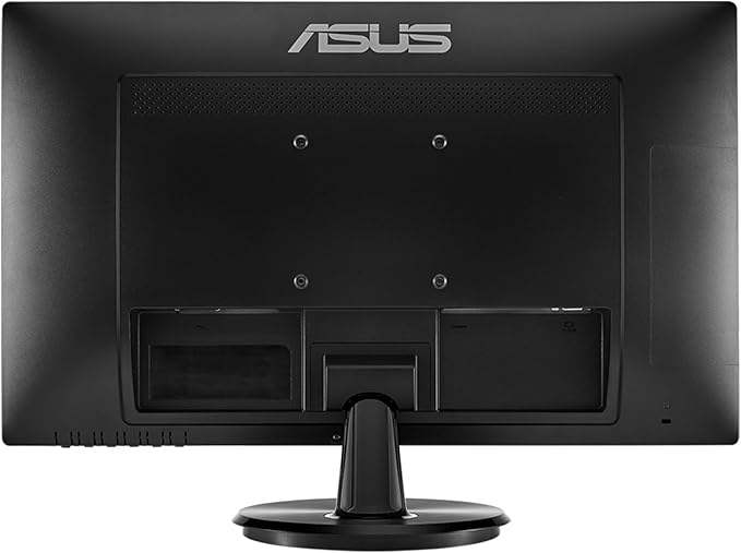 ASUS VA249HE 24-inch 1080P Full HD LED Backlit LCD Monitor 2-Pack Bundle with VGA HDMI Eye Care Ultra-Low Blue Light Black
