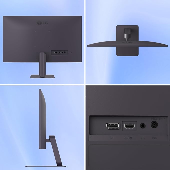 LG 24 Ultragear FHD Gaming Monitor IPS Display 144Hz Refresh Rate 1ms MBR HDR10 sRGB 99% Color Gamut NVIDIA G-SYNC Compatible AMD FreeSync HDMI DisplayPort Vase Mountable Tilt Black