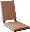 BTZHY Floor Chair Tatami Foldable Floor Chair Foldable Floor Chair with Back Support Foldable Meditation Floor Chair Portable Legless Chair Lazy Sofa for Bay Window Meditation ReadingApricotS