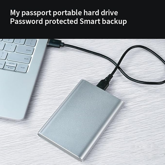 2.5Inch External Mobile Hard Disk High Speed USB 3.0 640GB Storage Portable Hard Disk for Laptop Desktop PC Black 500450379A4