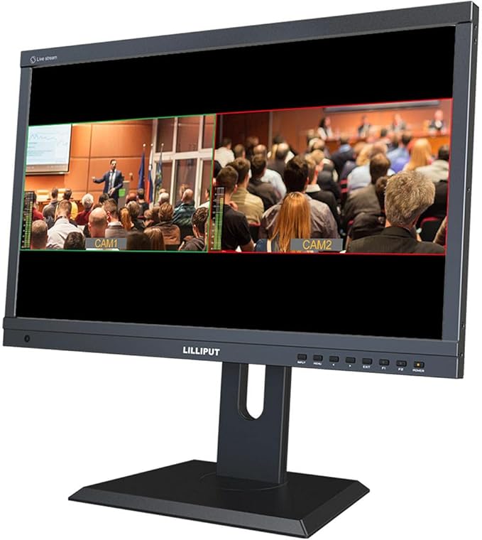 LILLIPUT PVM220S 21.5 inch 1920x1080 Live Stream Quad Split Multi View IPS Monitor