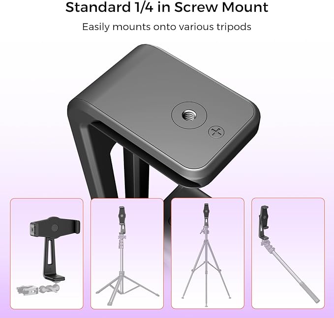 NearStream VM33 2K Wireless Streaming Camera with Tripod Super Clamp &amp Tablet Mount Kit 40X Hybrid Zoom Live Stream Camera for YouTube Zoom Podcast Interview Vlog