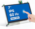 SunFounder 7 Inch Touchscreen for Pi 5 RPI 41024X600 IPS Display USB HDMI Portable Mini Monitor Upgraded 7in Touch Screen for RPI 4 Monitor with Stand and Dual Speakers