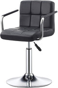 Mlaea Dining Bedroom Living Room Chair Height Adjustable Gaming Club Bar Chair Home Office Desk Chair 38 * 44-56CM(Color:#7)