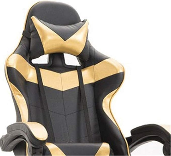 Computer Gaming Chairs PC Gaming Chair High Back Racing Office Chair PU Leather Desk Backrest and Seat