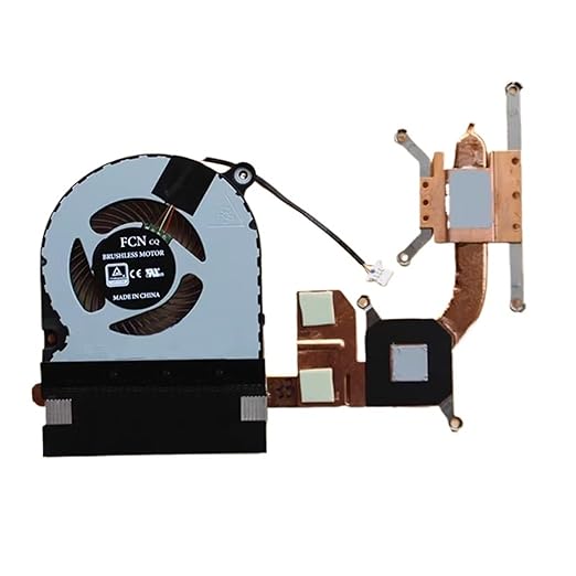 for A515-52G Laptop Heatsink with Cooling Fan N18C1 Radiator Heat Pipe Cooler Fan Cooler Fans Radiator(Cooling Fan)