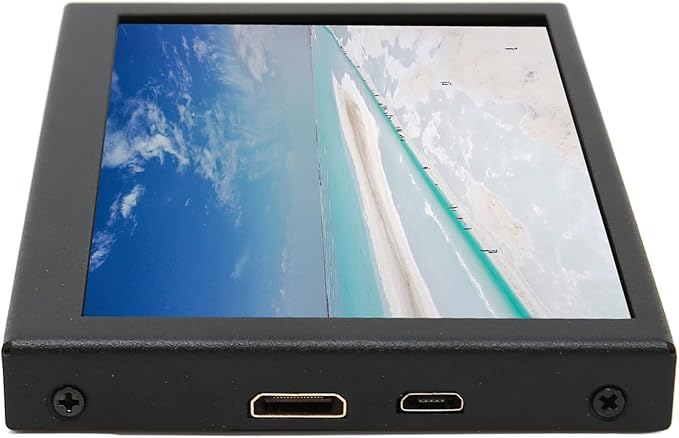 Sanpyl 5 Inch Portable Monitor 800x480 LCD Display 60Hz 16:9 170 Degrees Full View Metal Housing Mini Second External Monitor for Laptop External Computer Monitor