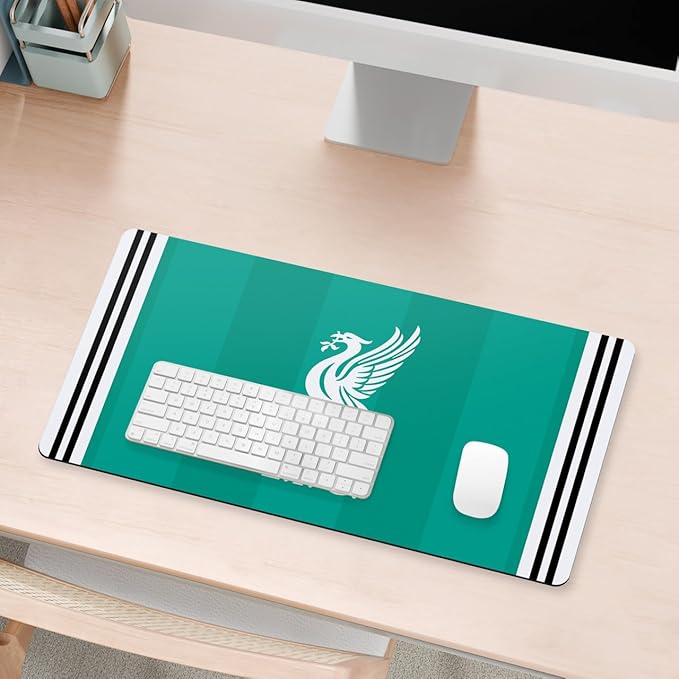 Head Case Designs Officially Licensed Liverpool Football Club Third 2025/26 Kit 23.62 x 11.81 x 0.12 inches (600 x 300 mm) - L Gaming Office Desk PC Keyboard Mouse Mat Pad