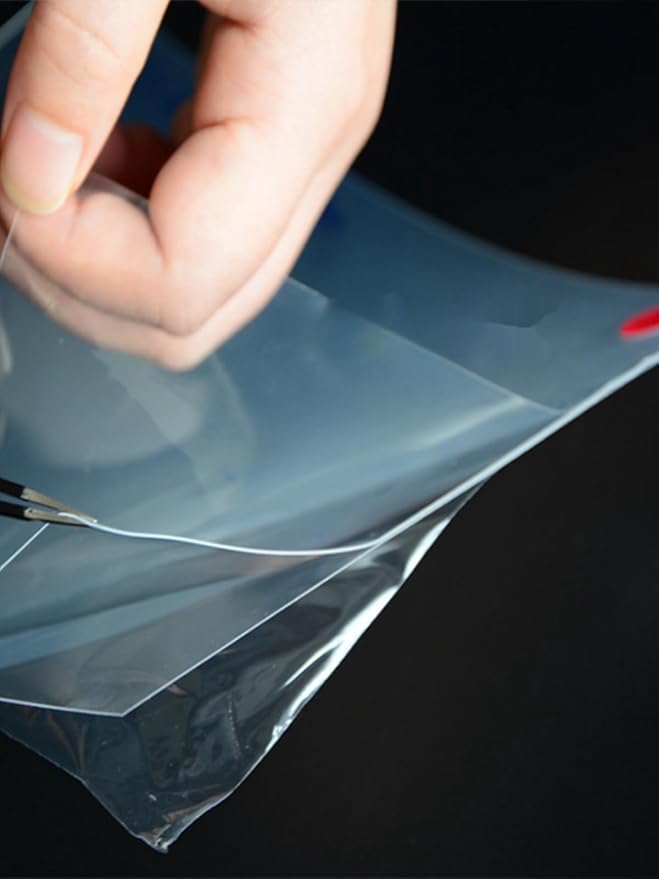 1PC 200mm x 150/300mm PDMS Silicone Film - High Temp Resistant Transparent for Flexible Electronics &amp Microfluidics(300x200mmx0.15mm)