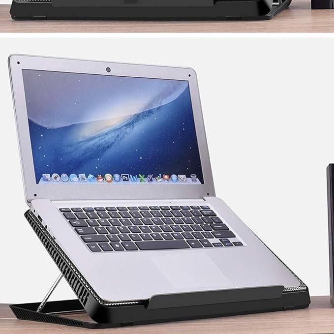 Computer Radiator USB Super Ultra Thin 6 Fans Cooling Cooler Pad for 13 14 Notebook Laptop PC Radiator