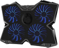 Laptop Cooler Cooling Pad Fan Notebook Adjustable Speed with 4 Fans for 14-17